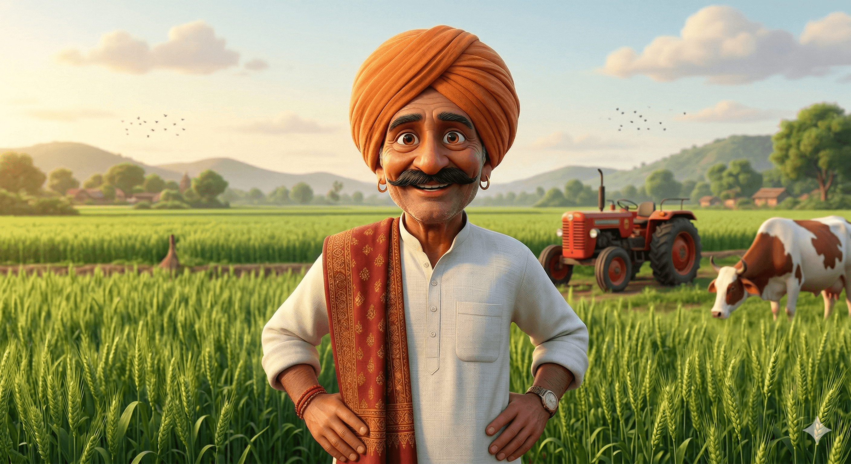 Farmer and legal support visual